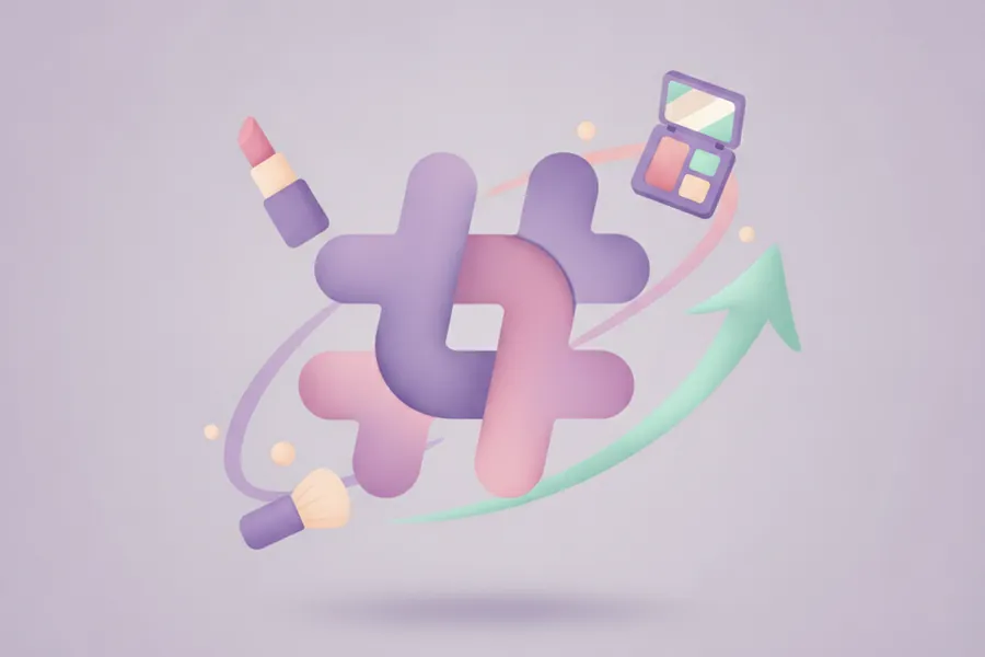 Illustration for Makeup Hashtags Trends for 2021 to Rank on Instagram
